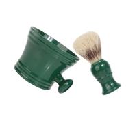 LALADEFIEE Beard Grooming with Shaving Brush and Foam Bowl for Men Portable Beard Cleaning Brush and Shaving Soap Cup Professional Grooming Tool for Smooth Shave and Tidy Facial Hair