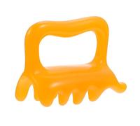 LALADEFIEE Beeswax Resin Scraping Board Facial Guasha Massager Double-Sided Multi-Functional Massage Tool for Meridian Therapy and Acupressure Relaxation at Home