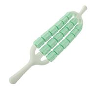 LALADEFIEE Body Muscle Massage Roller - 3 Row Back Massage Relief Massager Tool for Legs, Arms, Calf and Full Body - Manual Tool for Muscles Recovery and Stress Relief