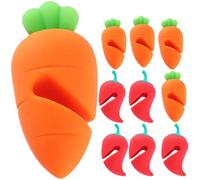 LALADEFIEE Boil over Spill Stoppers Pot Lid Lifters 10Pcs Silicone Lid Spill-Proof Lifters for Kitchen Cooking and Saucepan Use