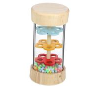 LALADEFIEE Boy Girl's Wooden Rain Stick Toy Musical Sound Maker for Sensory Development Early Learning Fun Improves Hand-eye Coordination Adorable Design for Boys and Girls