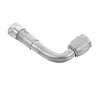 LALADEFIEE Brass Valve Stem Extension Adapter Stainless Steel Tire Valve Connector for Car Motorcycle Bike Scooter Compatible with Rvs Easy Installation