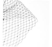 LALADEFIEE Bridal Mesh Veil Headband with Rhinestone and Lace Adornments for Women Elegant Face Covering Fascinator for Weddings Cocktail Parties Bridal Showers and Special Occasions