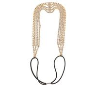 LALADEFIEE Bride Headband Crystal Rhinestones Head Wraps Wedding Hair Accessory for Women Mother of The Bride