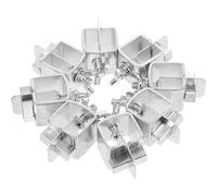 LALADEFIEE Butt Welding Clamps Set Easy to Use for Auto Body Sheet Metal 8pcs Ergonomic Design, Carbon Steel Material for Fabrications and Automotive Applications