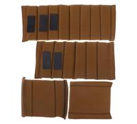 LALADEFIEE Camera Bag Insert Sticky Strap 4pcs Divider Hook and Loop | Polyester and Epe Foam Build, Modular Layout for Cameras and Flash Triggers, Outdoor or Studio Use