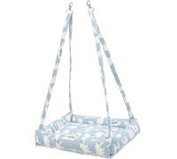 LALADEFIEE Canvas Hammock for Small Pets and Rabbits, Comfortable Thicken Construction Hanging Bed with Pee Pad, Sturdy and Not Easy to Break or Deform, Guinea Pig Cage Accessory