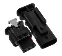 LALADEFIEE Car Radar Power Connector Plug, Vehicle Electric Eye Reversing Radar Socket Harness, 1pcs and Female Housing for Rear Bumper Replacement