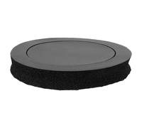 LALADEFIEE Car Speaker Adapter Rings 3.5 Inch with Automotive Sound Deadening Self-Adhesive Sponge Pads for Car Audio Speaker Spacer Replacement 2 Sets