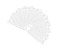 LALADEFIEE Car Visor Tissue Pack 10pcs Refill Auto Visor Tissue for Vehicle Accessory Travel Car Supply Paper Napkins