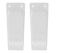 LALADEFIEE Cargo Air Vents with Heat Dissipation Design and Easy Installation 2pcs White Plastic for Shipping Container Side Vent Covers in Transportation Industry
