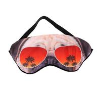 LALADEFIEE Cartoon Sleep Mask Lightweight Breathable Calicos Eye Cover for Teens and Adults Multi-function Light Blocking Sleep Mask for