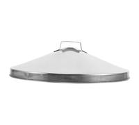 LALADEFIEE Chiminea Snuffer Lid Stainless Steel Round Fire Pit Cover for Wood Burning Fire Pit and Campfire Protection with Quick Extinguishing
