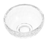 LALADEFIEE Clear Small Glass Mixing Bowl for Spa and Facial Use Lightweight Crystal Bowl for Beauty Salon Home Skincare Holy Water Container Practical and Compact Design