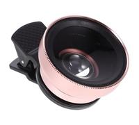 LALADEFIEE Clip on Phone Lens for Phones and Tablets with High Definition Picture Quality, 0.45x Wide Angle and Macro Lens, Aluminium Alloy and Optical Glass, for Photography