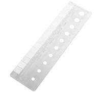 LALADEFIEE Coffee Measuring Ruler for Accurate Coffee Grind Size Measurement Stainless Steel with Smooth Surface and Portable Design and Kitchen Supply