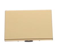 LALADEFIEE Compact Stainless Steel Card Holder Wallet with Slots for Men and Women Anti-demagnetization Metal Credit Card Case Portable Design for Business Professionals and Everyday Use