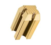 LALADEFIEE Convenient Wood Sharpening No Chipping Eyebrow Eyeliner Pencil Sharpener Small Lightweight Easy to Carry