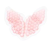 LALADEFIEE Cooling Lip Gel Pads 2pcs 8cm Thick Reusable Cold and Hot Compress Lip Mask for Home Beauty Care Pink