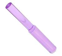 LALADEFIEE Crystal Singing Bowl Acrylic Striker Rod Purple, Craftsmanship for Home Meditation Concerts, Optimum Tuning Stability with Stylish Design