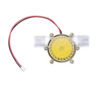LALADEFIEE Dc Micro Hydro Generator with Stable Voltage Transparent Yellow Water Turbine for Low Pressure Water Flow Energy Conversion Suitable for Smart Faucets and Sensor Taps