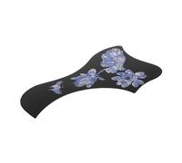 LALADEFIEE Decorative Acoustic Guitar Pick Guard with Lotus Flower Pattern Self Adhesive Scratch Protection for All Skill Levels Compatible with Acoustic Models Stylish Replacement Instrument