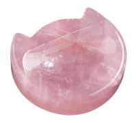 LALADEFIEE Decorative Bowl Elegant Stone Cat Shape Crystal Realistic Desktop Ornament and Animal Statue for Home and Car for Modern Tabletop Decoration