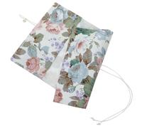 LALADEFIEE Delicate Fabric Book Cover with Rose Design, Protective and Convenient for Finding Books, Suitable for Notebooks and Paperbacks at Home or Office, School Stationery Accessory