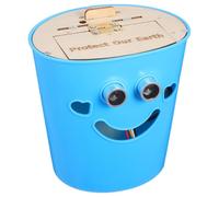 LALADEFIEE DIY Intelligent Sensor Trash Can Kit - Touchless Automatic Opening Rubbish Bin for STEM Science Education, Blue Intelligent Garbage Bin Model for Learning and Experiment