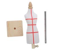LALADEFIEE Doll Dress Rack Mannequin Scale Sewing Mannequin Woman with Stable Base for Doll Clothes Display and Tailoring Support