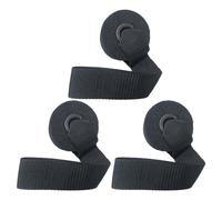 LALADEFIEE Door Anchor and Added Stability 3pcs Black Pvc with Strong Pressure Resistance Workout Strap Anchor Strength Training and Exercise Band Workouts for Resistance Bands for Home Gym