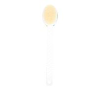 LALADEFIEE Double-Head Long Handle Bath Brush with Soft and Firm Bristles for Gentle Exfoliating and Deep Cleaning Shower Body Scrubber Enhancing Skin Circulation and Smoothness