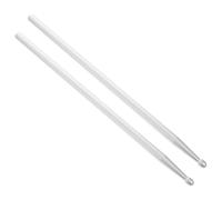 LALADEFIEE Drum for Sense and of with Wide Sticks Gravity Drumsticks Range Good Aluminium 5a Alloy Silver Colour of Use Daily Practice and Cafe Performances