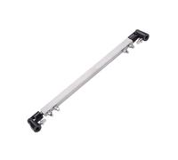 LALADEFIEE Drum Kit Double Pedal Link Bar Replacement Silver Metal Pedal Accessory for Bass Drum Connection Rod