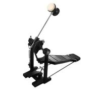 LALADEFIEE Drum Machine Pedal and Adjustable Spring Tension with Anti-slip Design Aluminum Alloy Stable and Consistent Feel, Widened Base Plate for Practice Pedal Technique, for Electronic