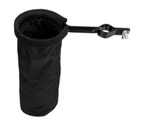 LALADEFIEE Drum Stick Storage Bucket Oxford Fabric Drumstick Pouch Black Single Screw Drum Kit Mallet Organizer Container Percussion Accessory for