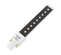 LALADEFIEE Dual Light Source LED Nail Gel Dryer Tube Aluminum Alloy Bulb for Fast Gel Curing Replacement Lamp for UV LED Nail Art Dryers Efficient Heat Dissipation Light Compatible