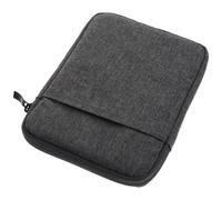 LALADEFIEE E-Book Protective Cover for 6-Inch E-Reader, Sturdy Canvas and Cotton with Inner Sleeve for Kpw4/3/2, Dark Grey, Suitable for Commuting and Reading at Home