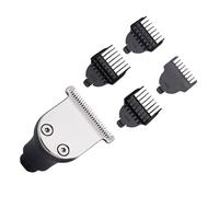 LALADEFIEE Electric Beard Accessory Replacement Head Metal Clipper with 4 Combs for Home and Professional Salon Use, Body and Head Separable Design that Does Not Hurt Skin