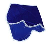 LALADEFIEE Electric Piano Cover Cloth Decorative Keyboard Dust Cover Soft Velvet Piano Keyboard Top