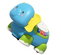 LALADEFIEE Elephant-shaped Crawling for Boy Girl Early Education and Muscle Development Interactive Crawling Helper to Encourage Hand-eye Coordination and Physical Growth Creative Sensory