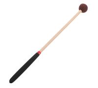 LALADEFIEE Ergonomic Bell Mallets with Wood Handle and Rubber Tips for Relaxing Sound Bowls, Small Percussion Instruments, for Teaching and Music Classes, Easy to Control with Musical