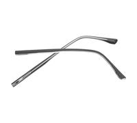 LALADEFIEE Eyeglasses Temple Arms Replacement 1 Pair Black Universal Replacement Temples for Eyeglass Frames Spring-Loaded Design for Sunglasses and Glasses Repairs