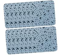 LALADEFIEE Eyelash Extension Wipes Cleaning Pad Glue Wiper Cotton Makeup Remover Pads for Professional Salon and Home DIY Use - 3 Box Set, 8 X 6 X 6 CM Blue