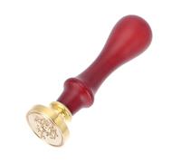 LALADEFIEE Eyeshadow Pressing Tool with Wooden Handle and Copper Head for Detailed Pattern and Three-dimensional Seal, Beautiful and Practical Makeup Palette Accessory for DIY Cosmetic