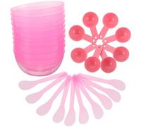 LALADEFIEE Facial Kit and Spoons 10 Sets with Mixing Bowls and Spatulas Quick Preparation Tools Versatile Use for Salon and Travel for Skincare