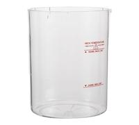 LALADEFIEE Facial Steamer Water Jar Replacement, Large 240ml to 600ml Capacity Refillable Abs Water Tank Compatible with Professional Facial Steamer for Home and Spa Center Use