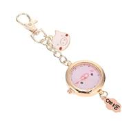 LALADEFIEE Fashion Fob Watch Cute Cartoon Nurse Hanging Chest Watch with Display Present for Students and Nurses Includes Extra Battery Portable Design for Easy Use