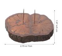 LALADEFIEE Felt Doll Stand with Wooden Base for Needle Felting Craft Handmade Wool Felt Display Support for Crochet Dolls and Model Figures Approx 5.5Cm X 1Cm Suitable and DIY Displays