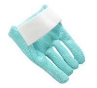 LALADEFIEE Foot Protective Pads Toes and Foot with Moisture Absorption Keep Dry Function Green Towel Cloth Cushion Suitable for Diabetics The Elderly for Fester Prevention